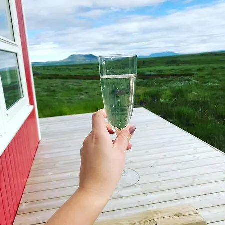 Blue View Cabin 1B With Private Hot Tub Reykholt  Exterior photo