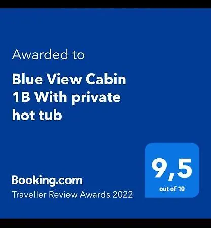 Blue View Cabin 1B With Private Hot Tub Reykholt  Exterior photo